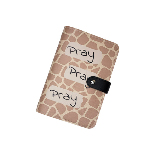 Pray (Giraffe Print)- Notebook & Cover