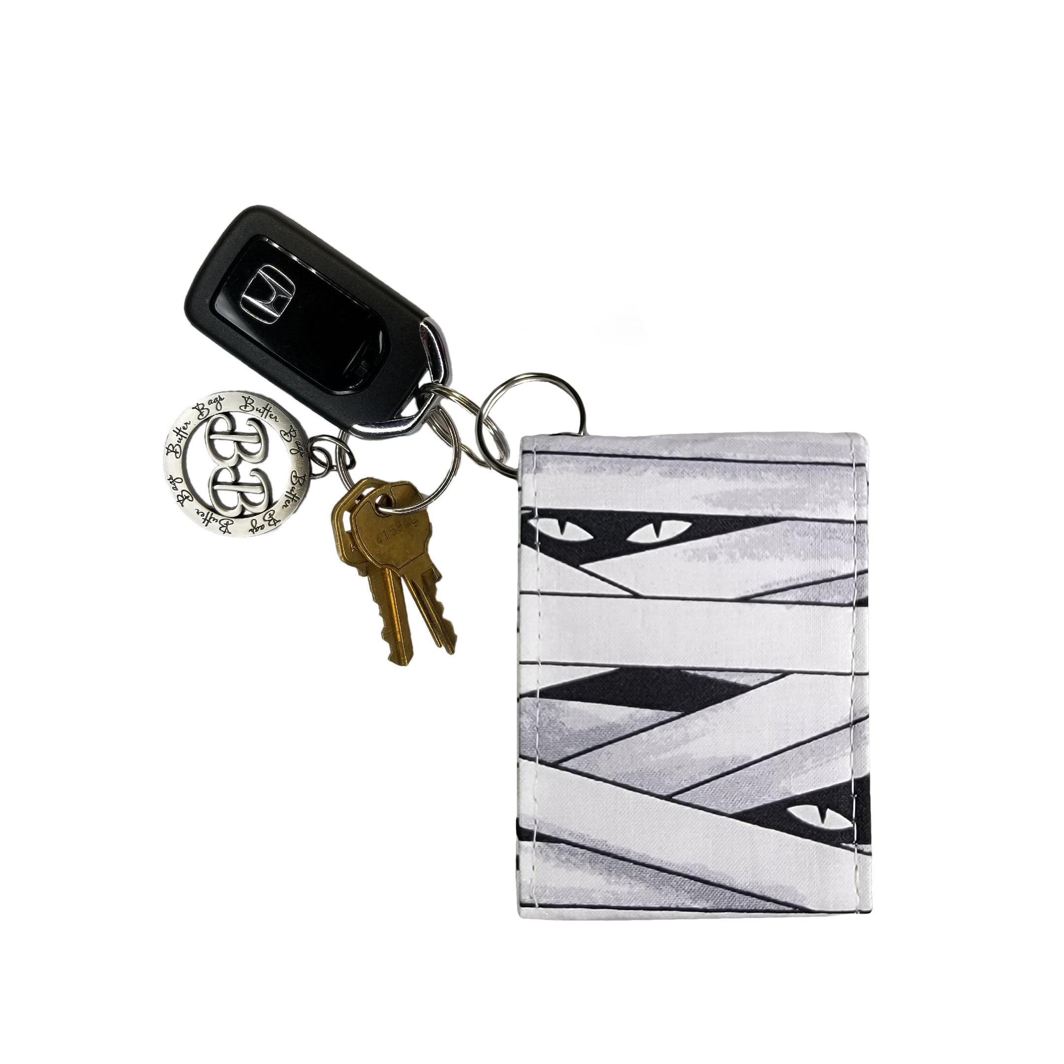 Wrapped Mummy Keychain Wallet