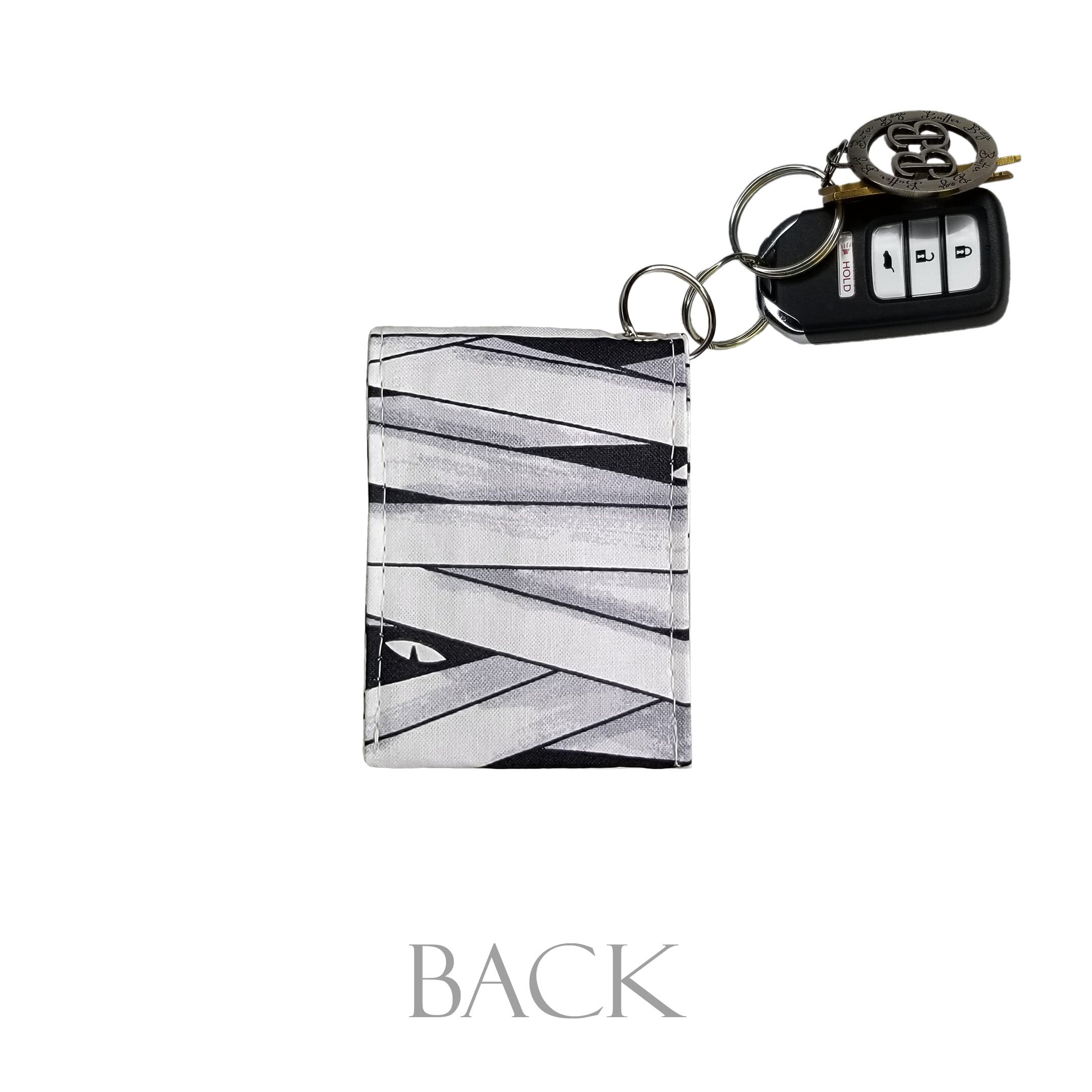 Wrapped Mummy Keychain Wallet