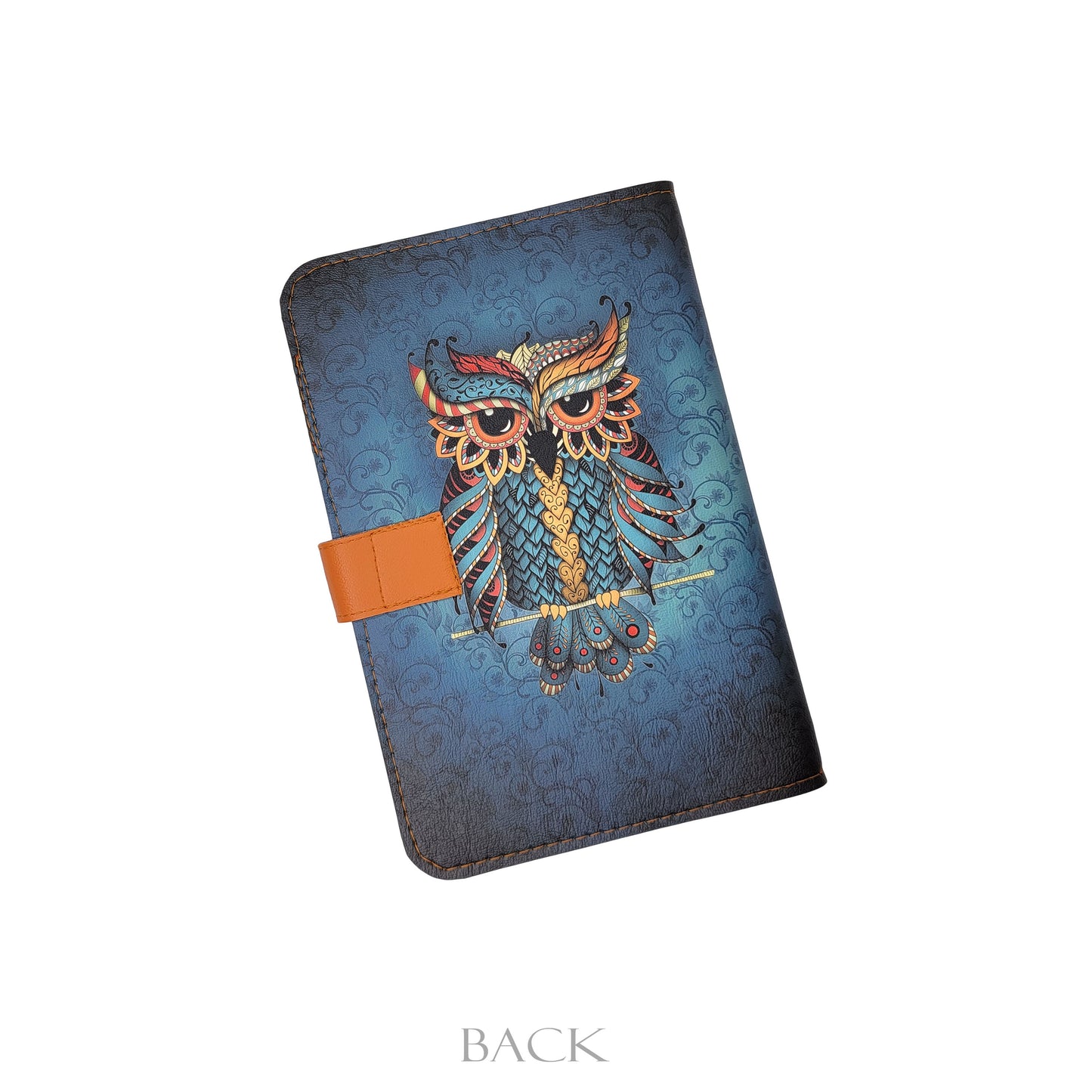 Midnight Owl (orange)- Notebook & Cover