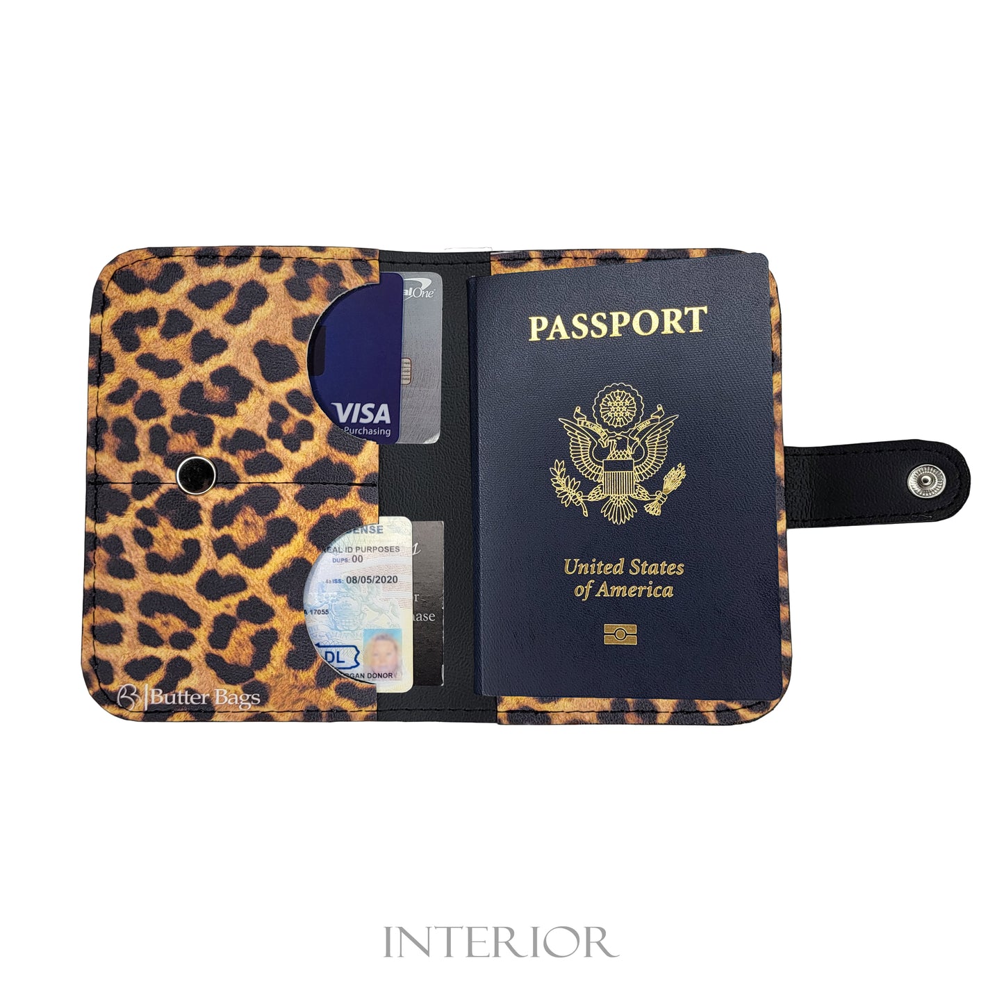 Passport Holder- Cheetah