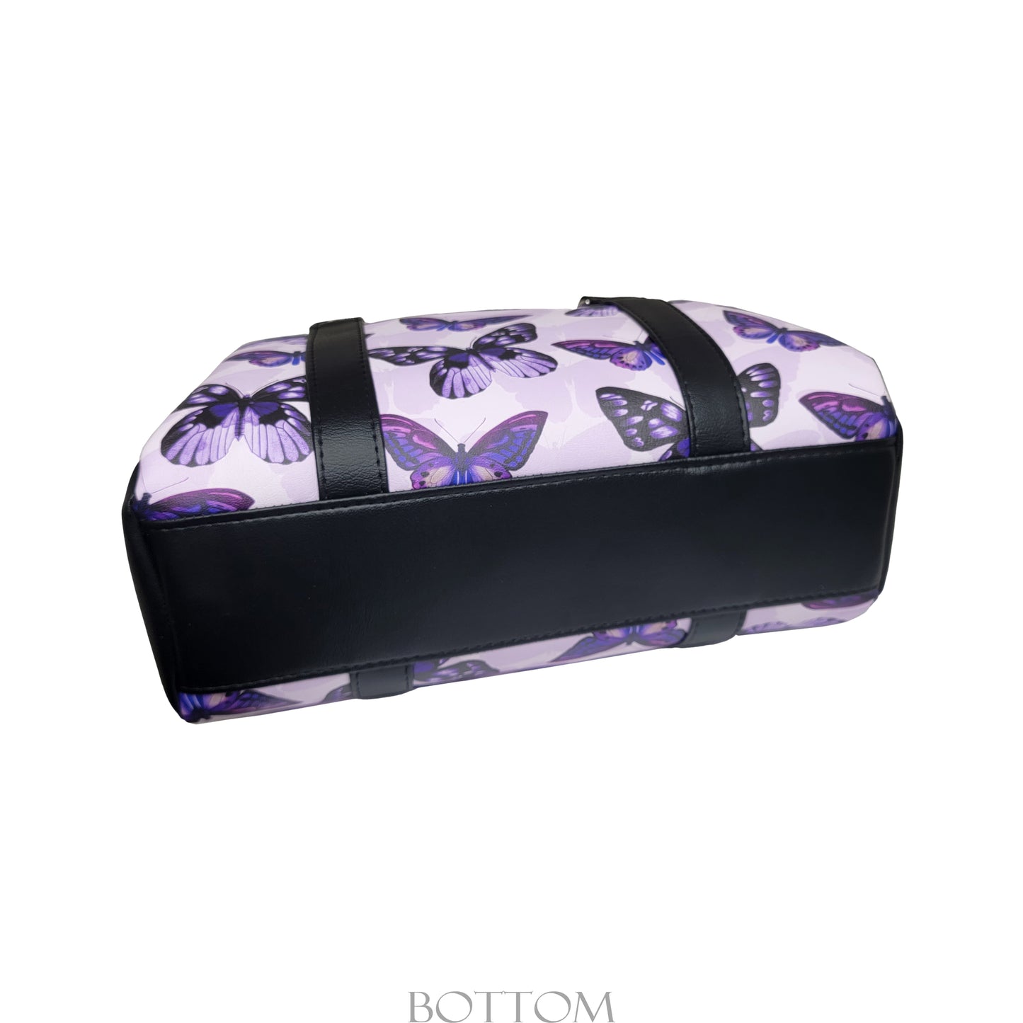 Purple Butterfly Colette Handbag