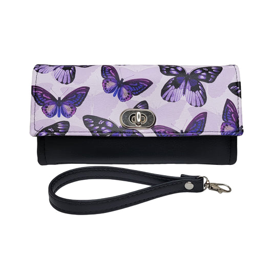 Purple Butterfly Wallet