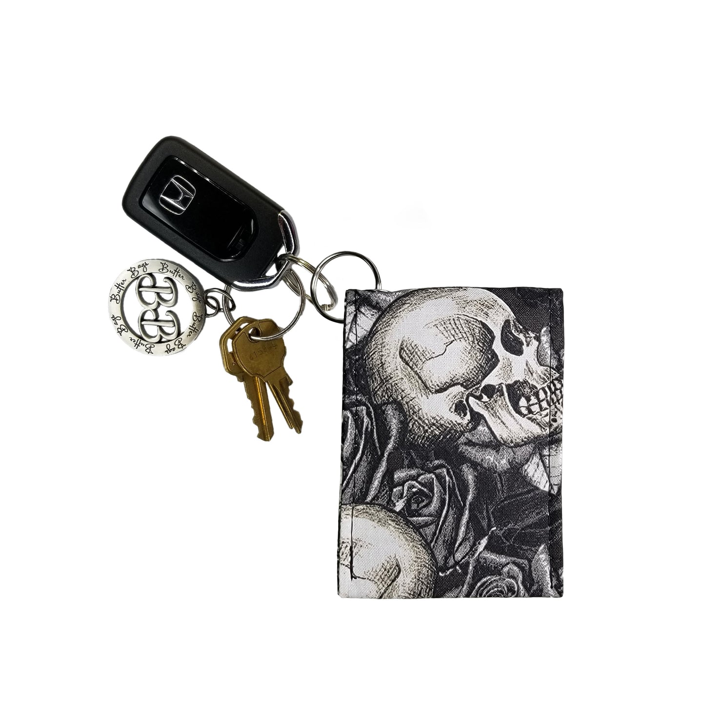 Skulls n' Roses Keychain Wallet