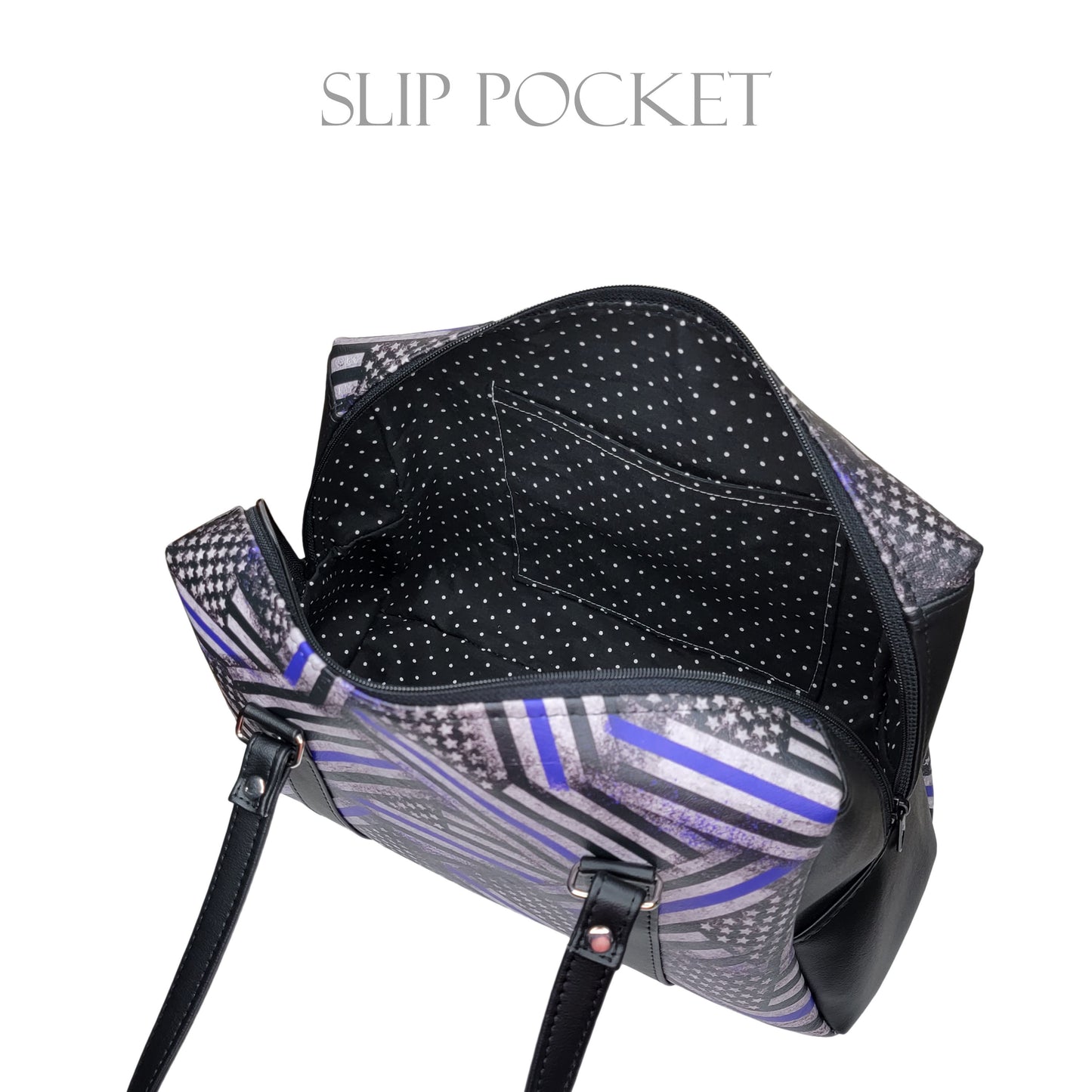 Thin Blue Line Colette Handbag