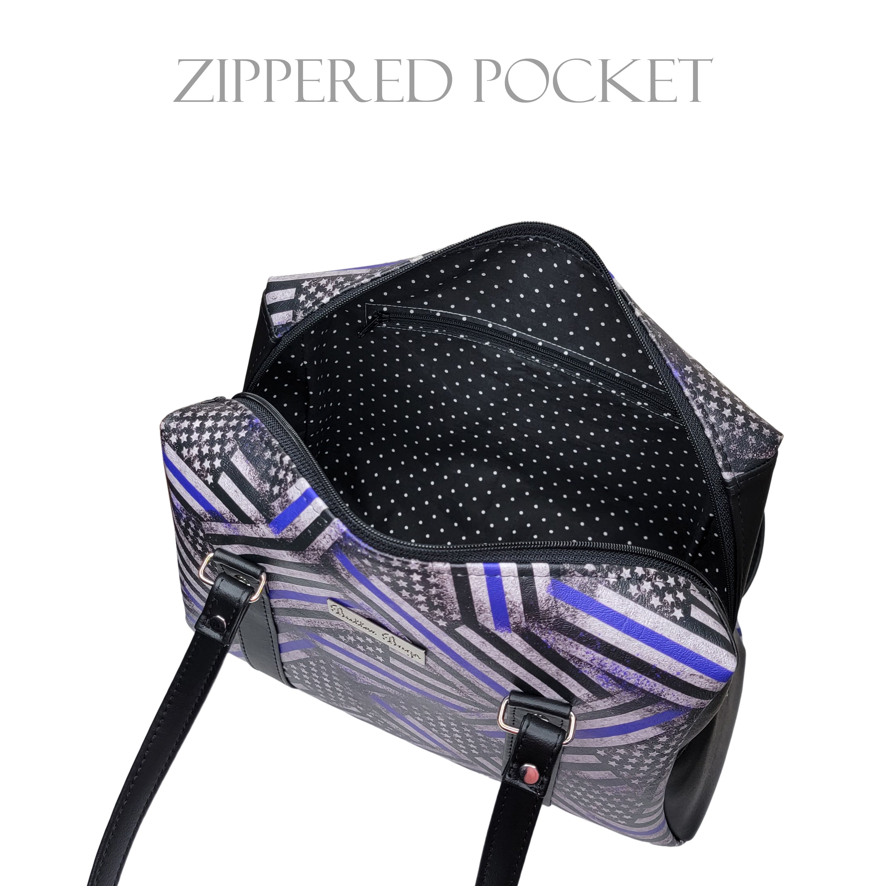 Thin Blue Line Colette Handbag