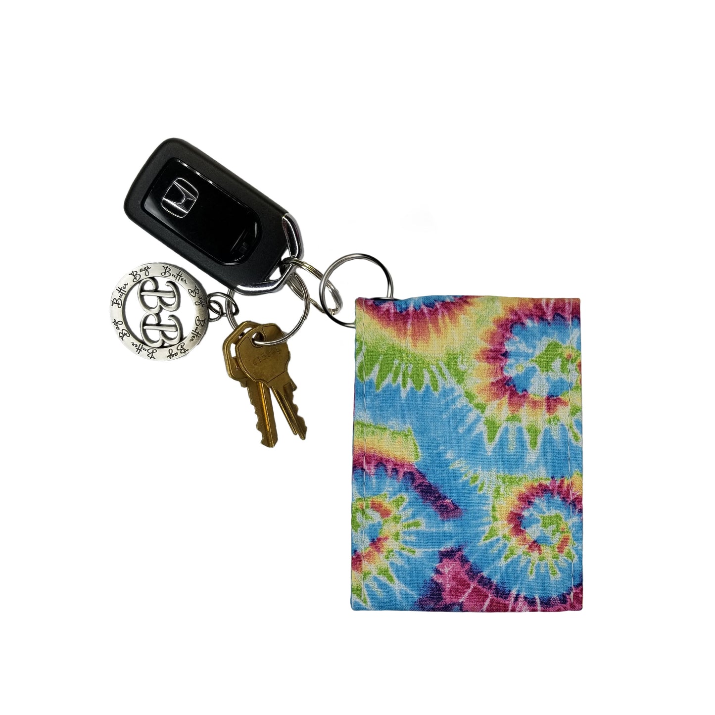 Tie Dye Keychain Wallet