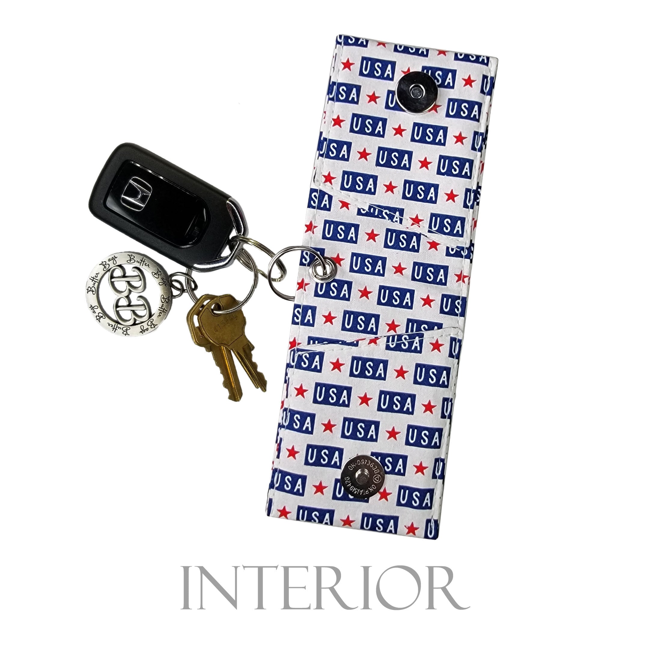 USA Keychain Wallet