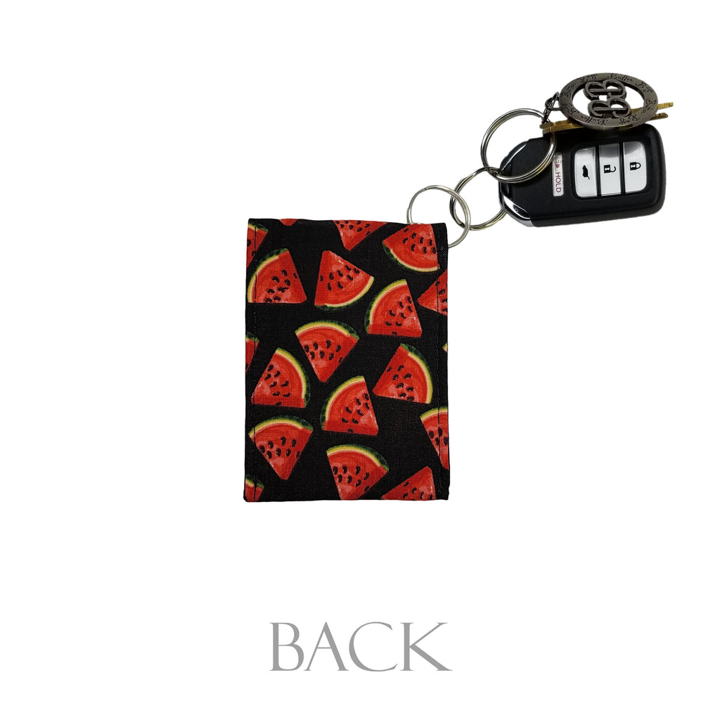 Summer Watermelon Keychain Wallet