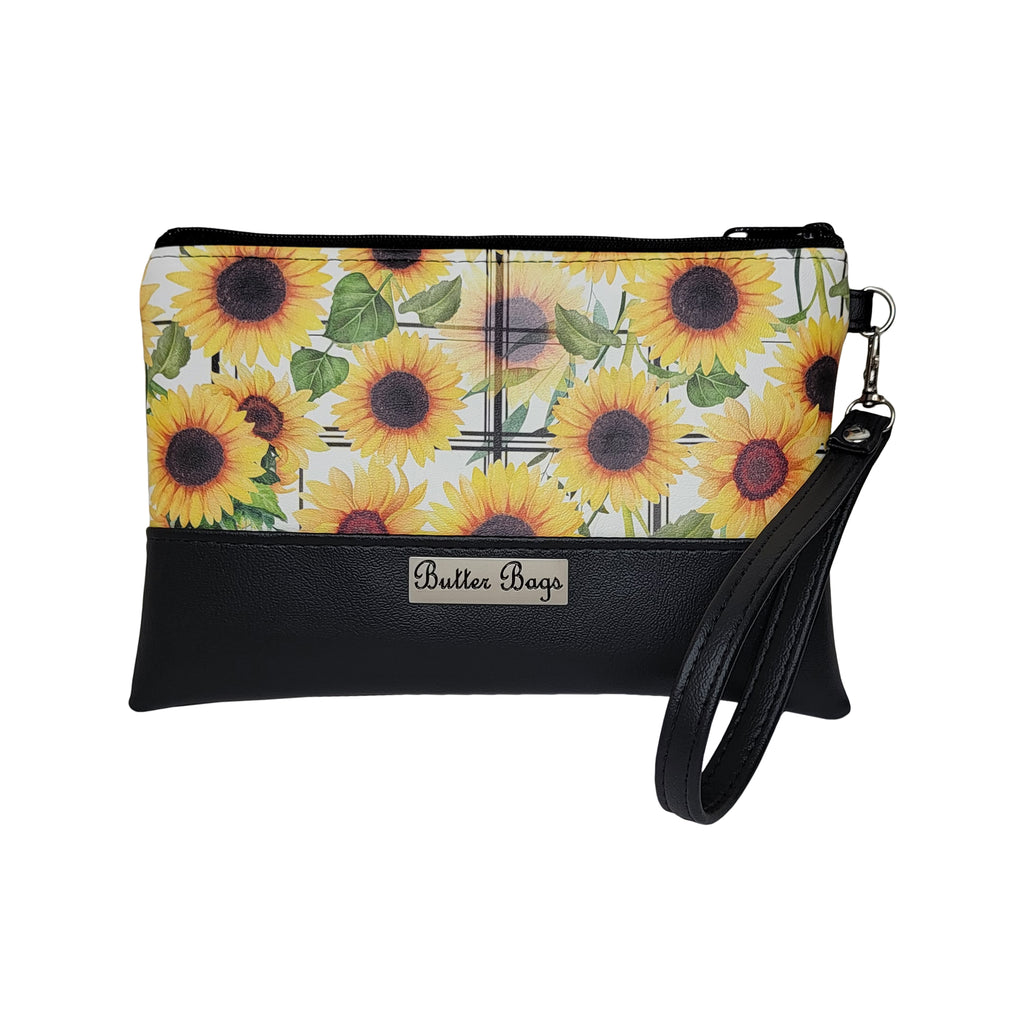 Sunflower Wristlet